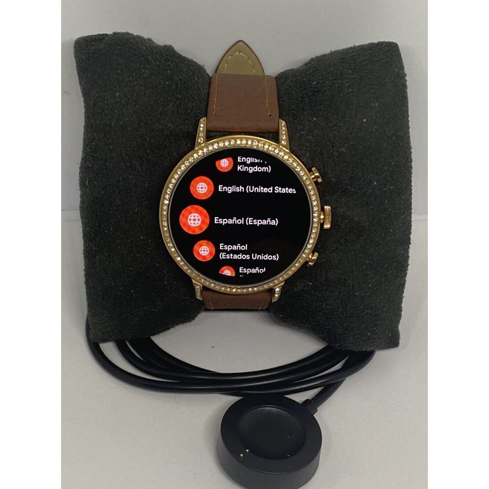 Fossil Gen 4 Authentic Digital Dial Smart Watch Custom Band FTW6011 AB602